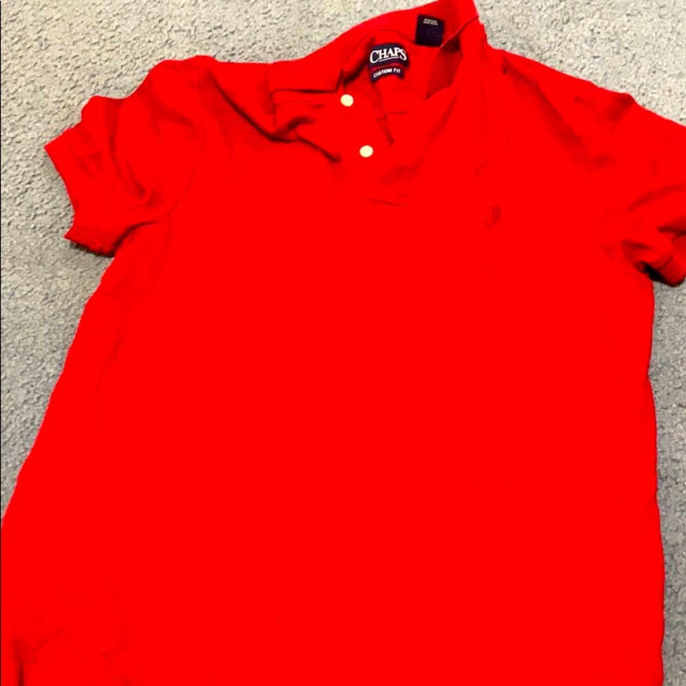 Champs Red Collared Shirt